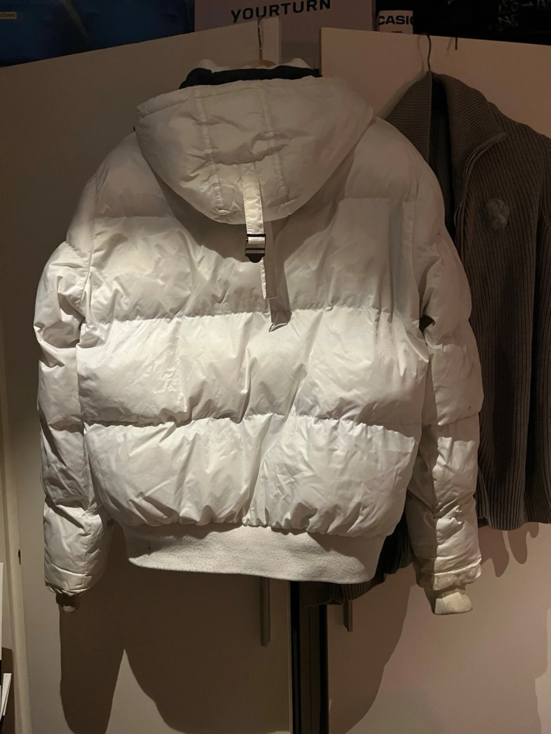 Vit pufferjacka från Schott - 1