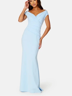 Ljusblå balklänning  - jättefin balklänning från bubbleroom i fint skick, perfekt som balklänning, nypris 999 kr