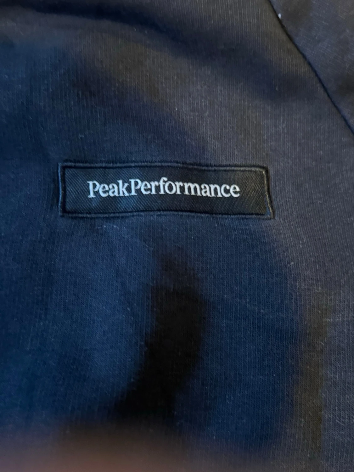 Svart sweatshirt från Peak Performance - 1