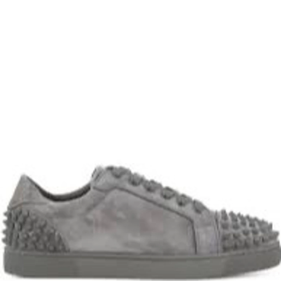 Gråa louboutin skor