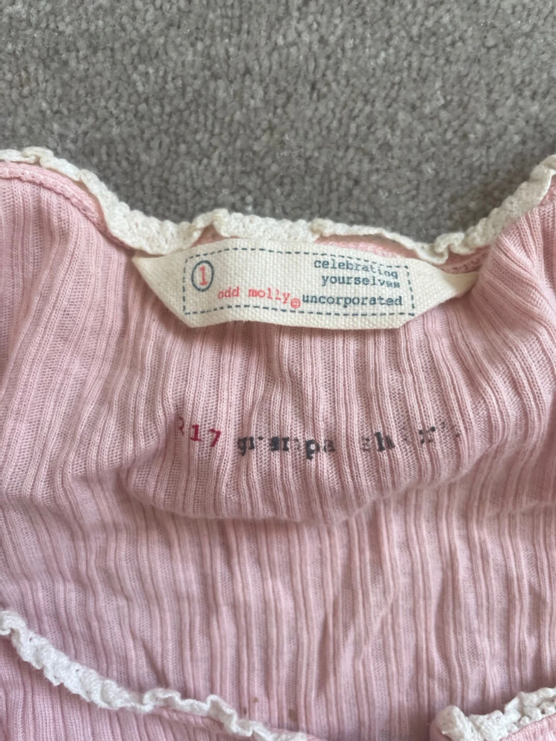 Ljusrosa 2000s topp  - 3