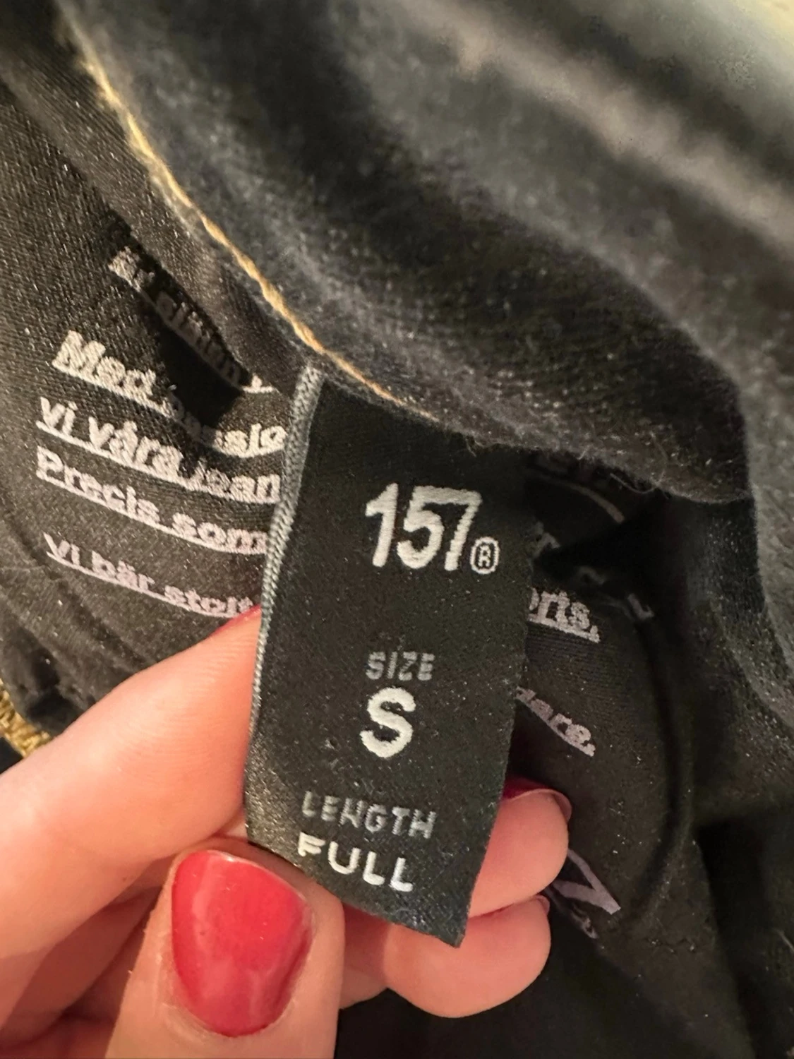 Grå bootcut jeans med låg midja - 2