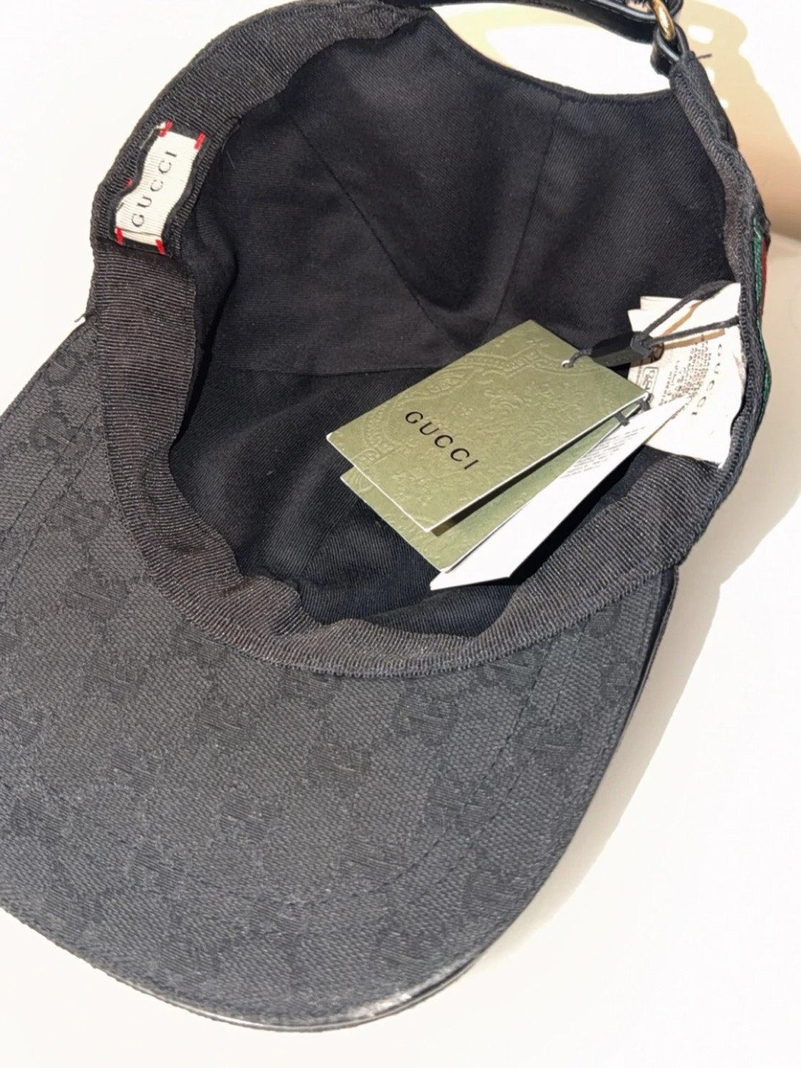 Ny Svart Gucci keps  - 3