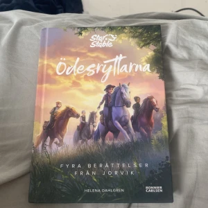 Star Stable: Ödesryttarna - Fyra berättelser från Jorvik - En spännande novellsamling fylld med äventyr, hästar och magi! Följ Lise, Anne, Linda och Alex i deras unika berättelser från Jorvik. Perfekt för dig som älskar hästar, vänskap och magiska upplevelser. Inspirerad av det populära spelet Star Stable.