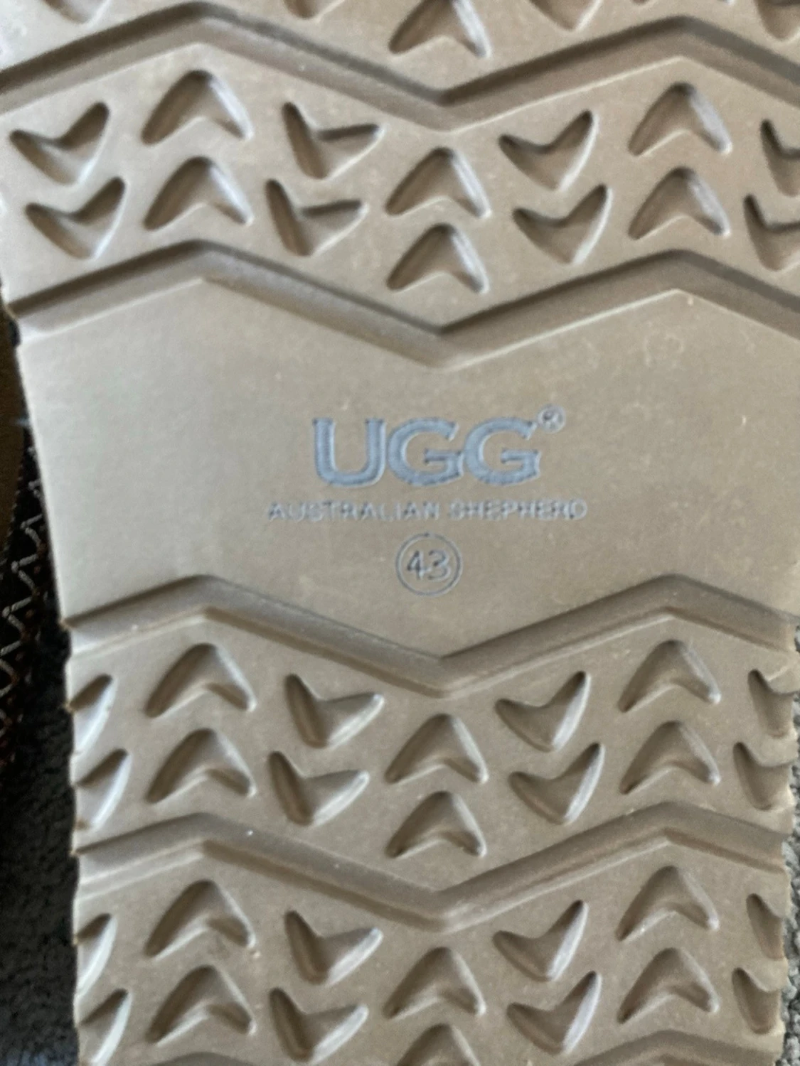 Bruna UGG tofflor  - 3