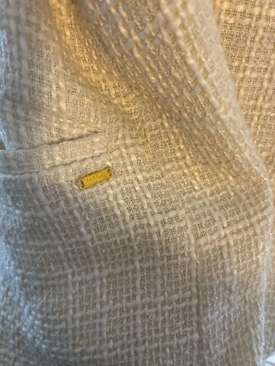 Krämvit kappa från Hampton Republic - 4