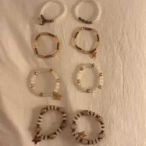 8st armband  - Säljer 8st armband från shein då jag aldrig använder dom längre.