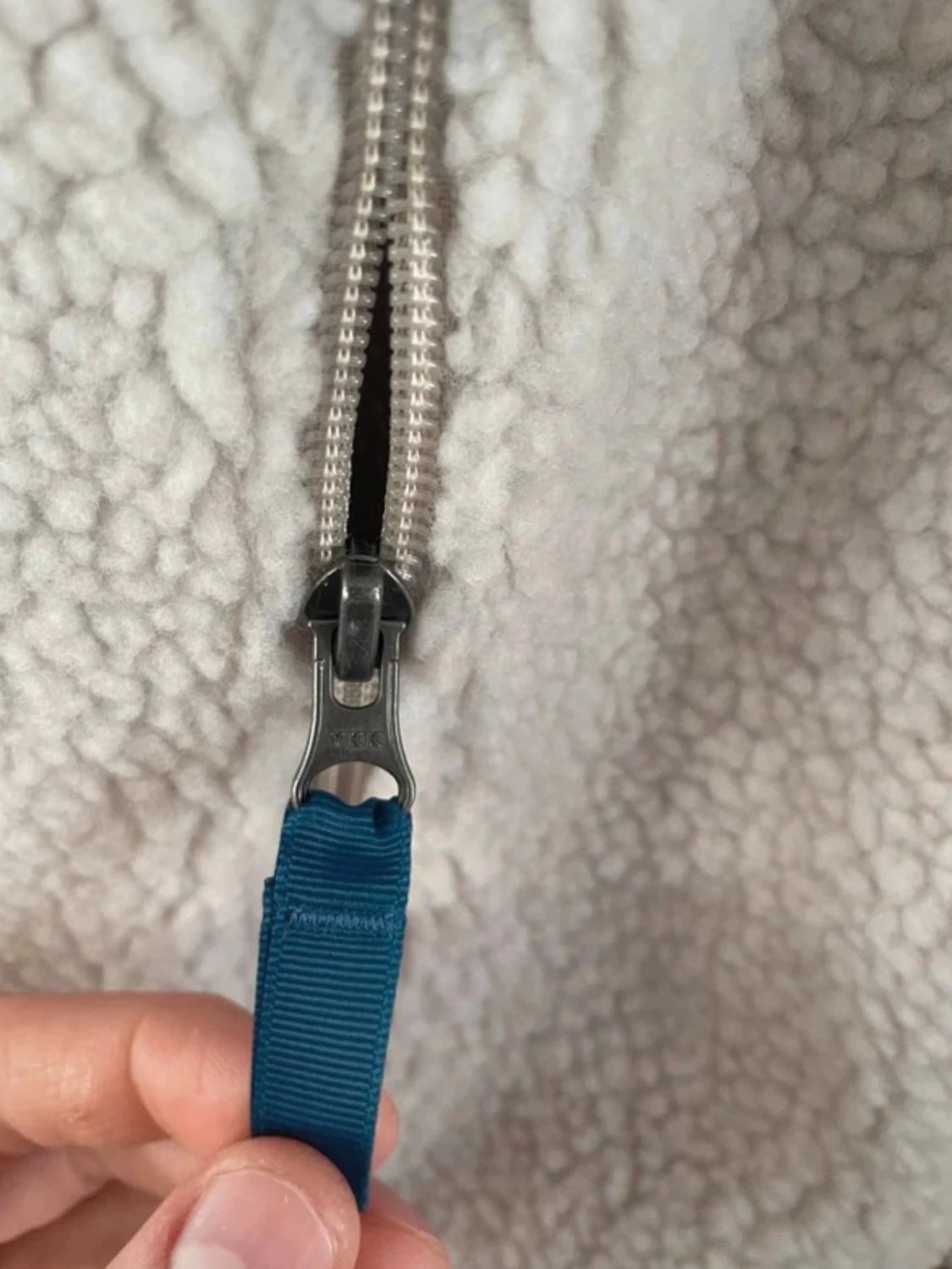 Beige teddyjacka från Patagonia - 4