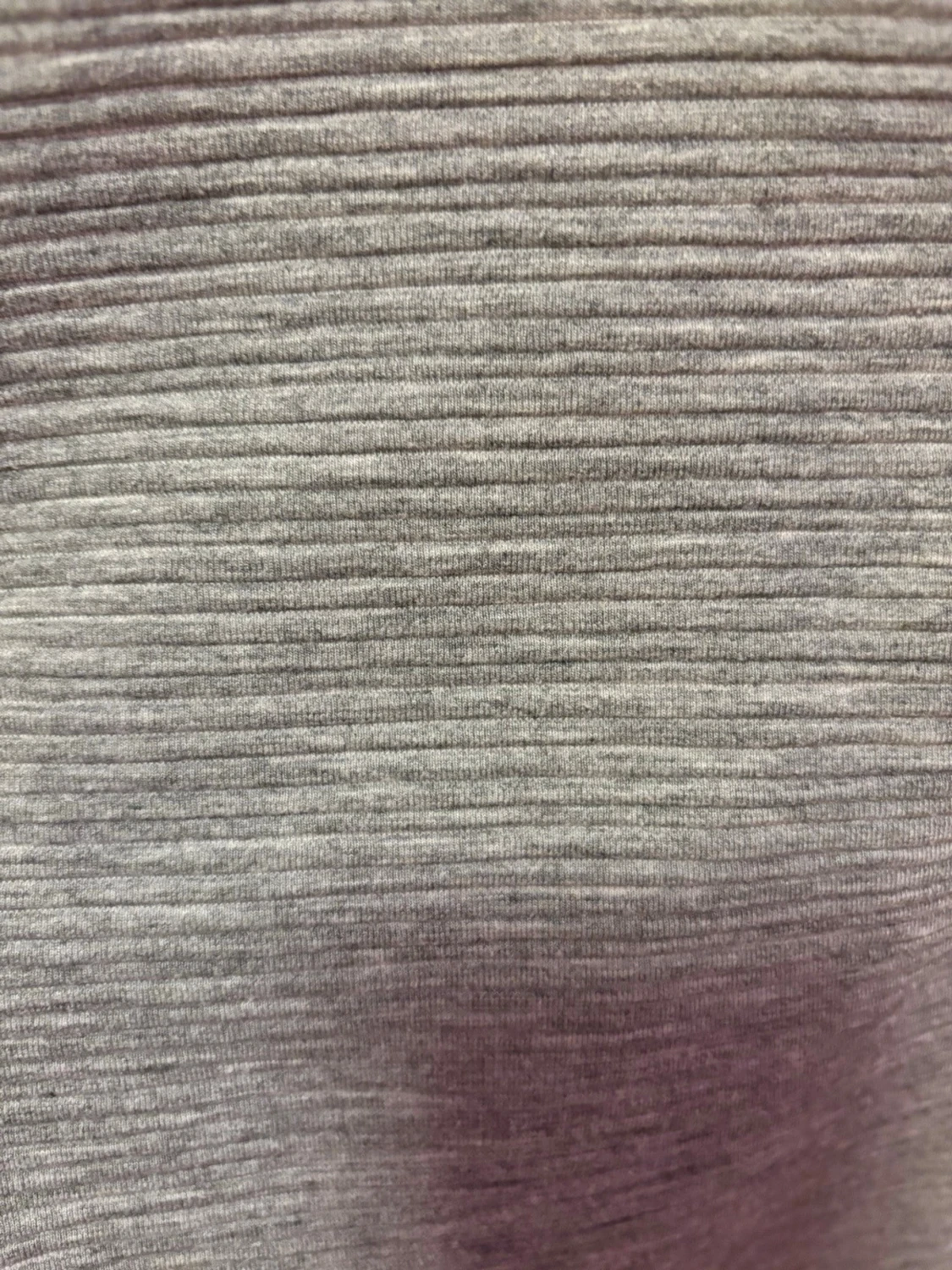 Grå långärmad tröja med struktur stl S-M - 5