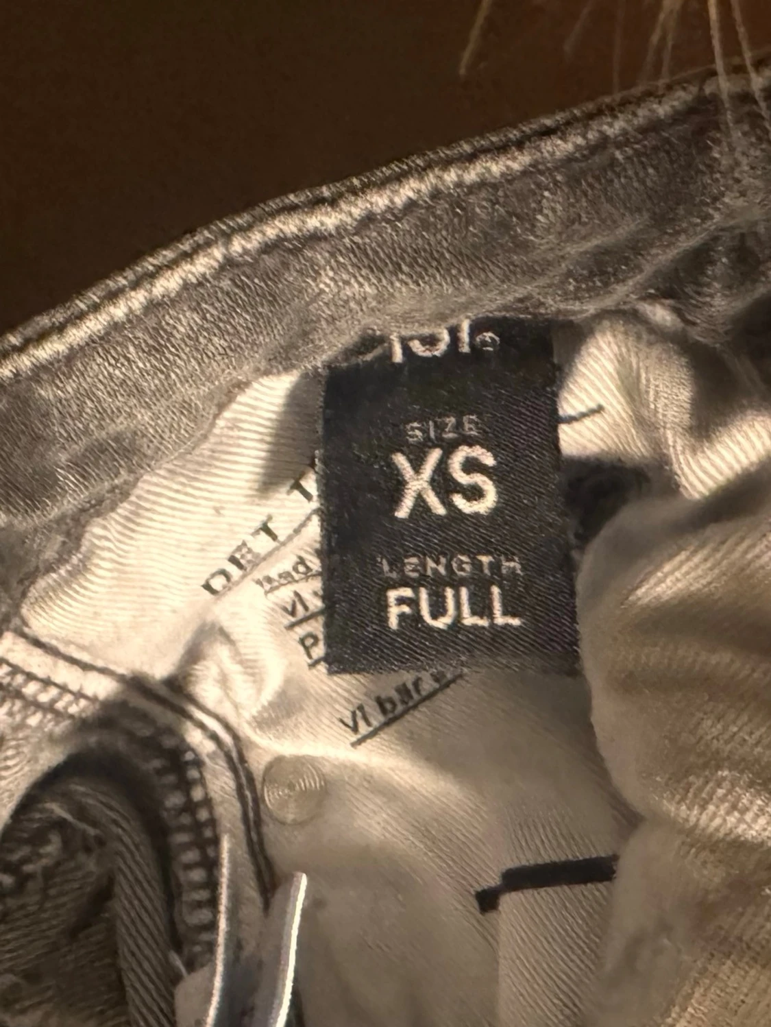 Raka jeans med fickor  - 4