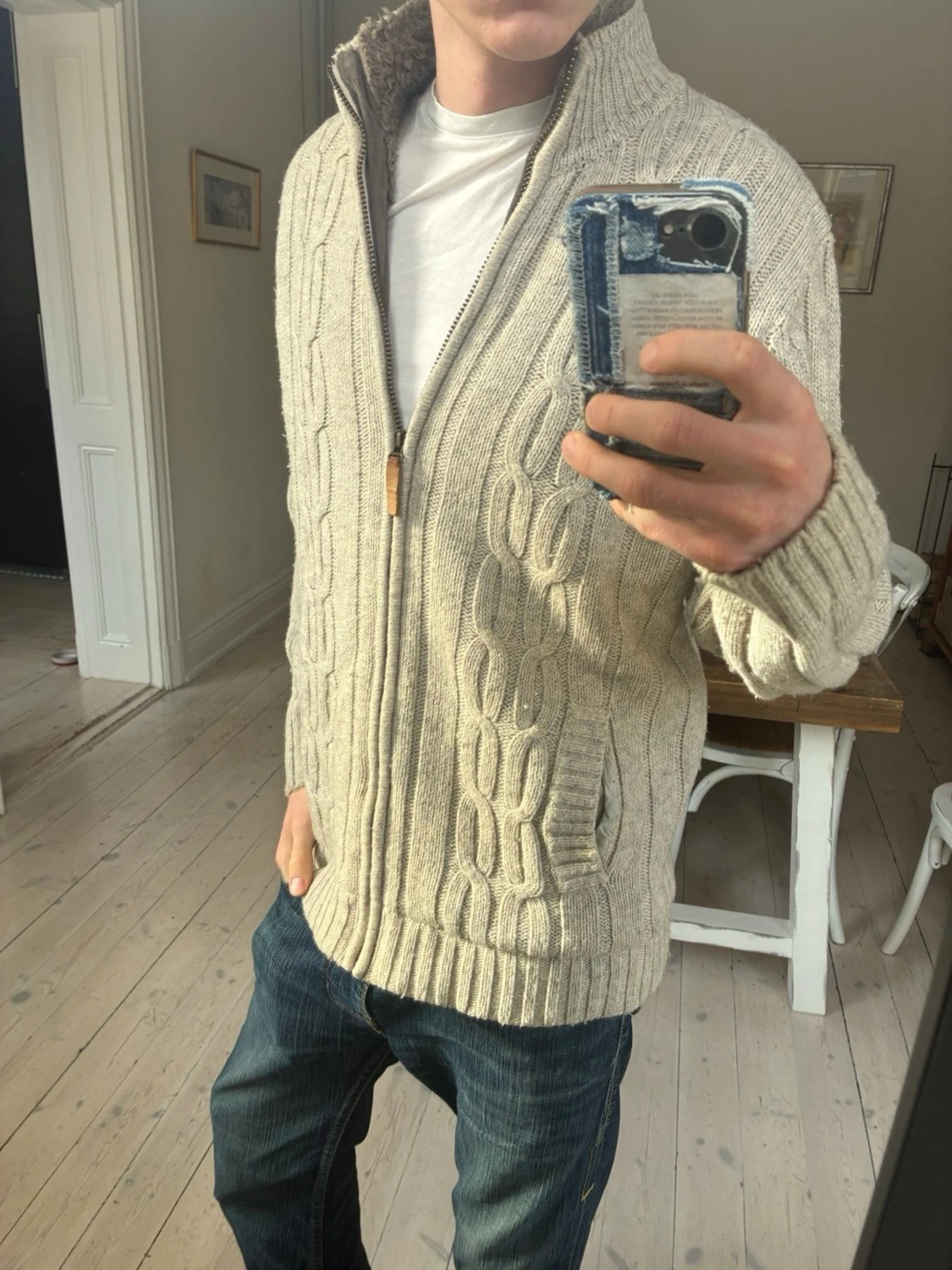 Fodrad cardigan - 1