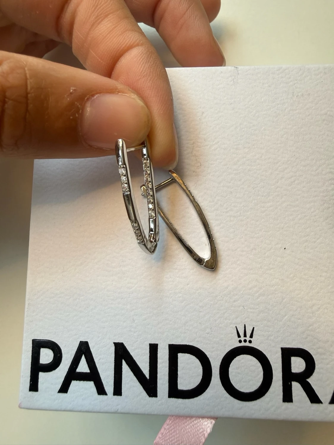 Silvriga örhängen  - 3