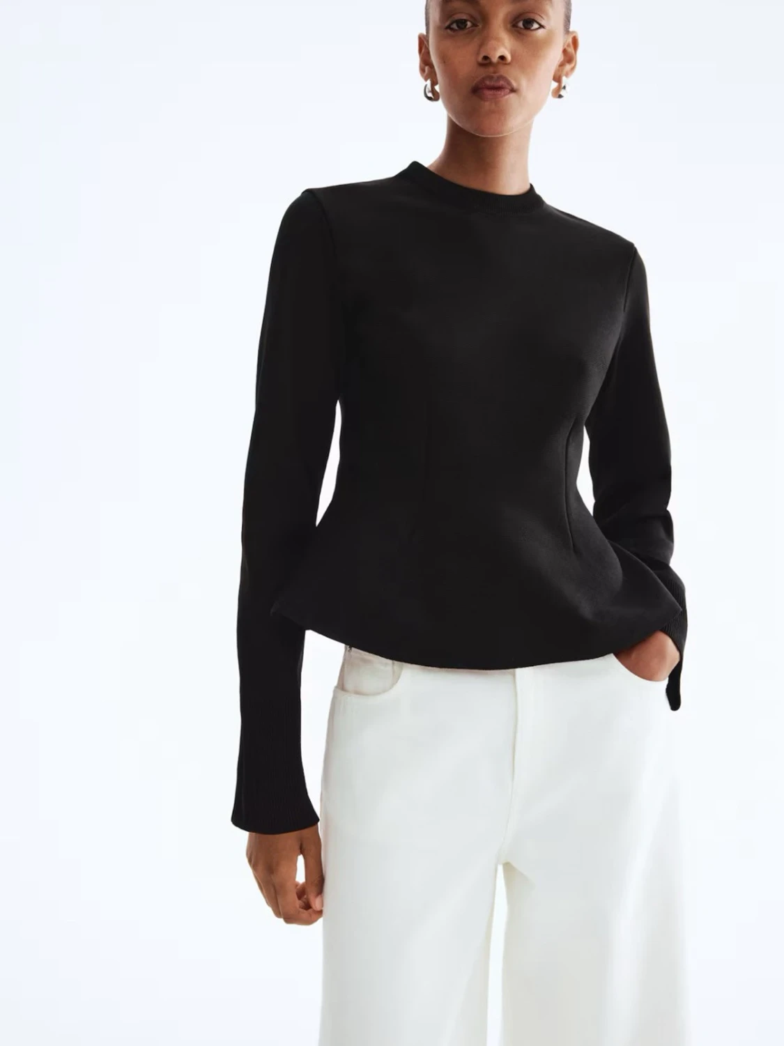 Peplumtopp från H&M