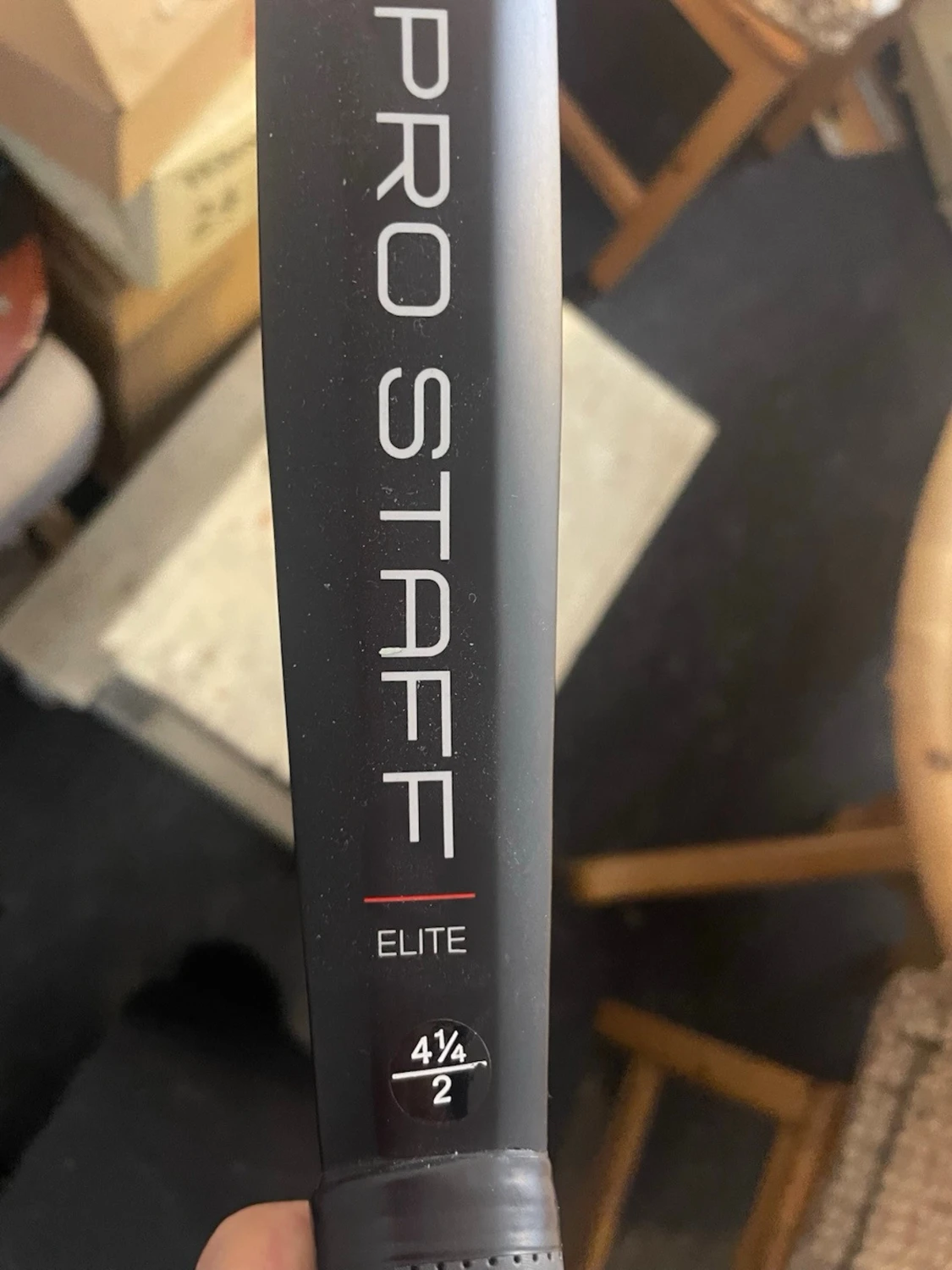 Wilson padelracket svart/röd - 5