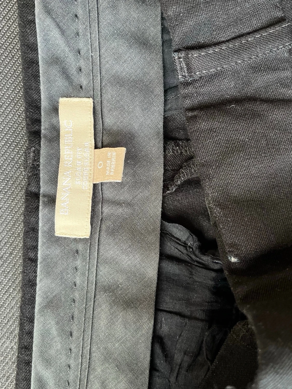 Banana Republic: svarta byxor storlek 0 - 2