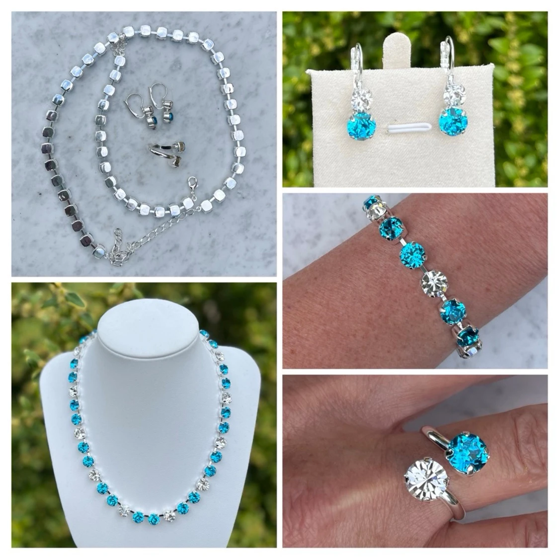 Smyckesset Aquamarine - 6