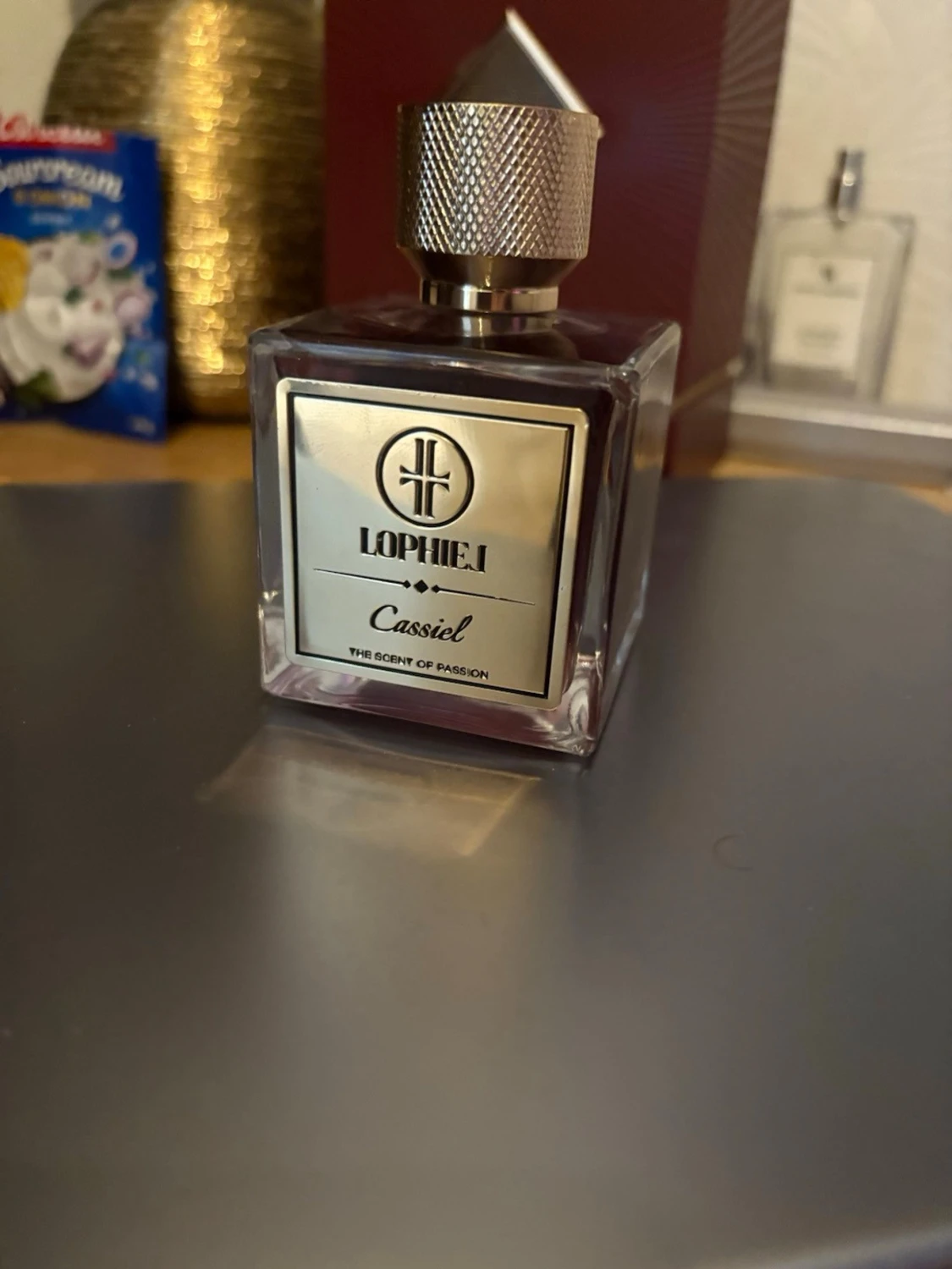 Lophel Cassel parfym med guldplatta - 2
