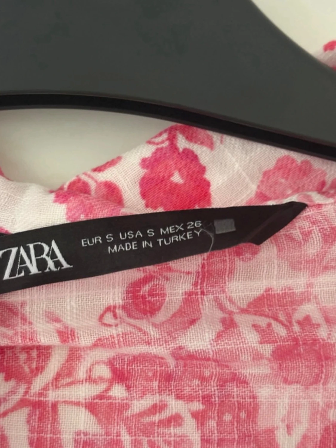  Ny Rosa blommig kortklänning från Zara - 1
