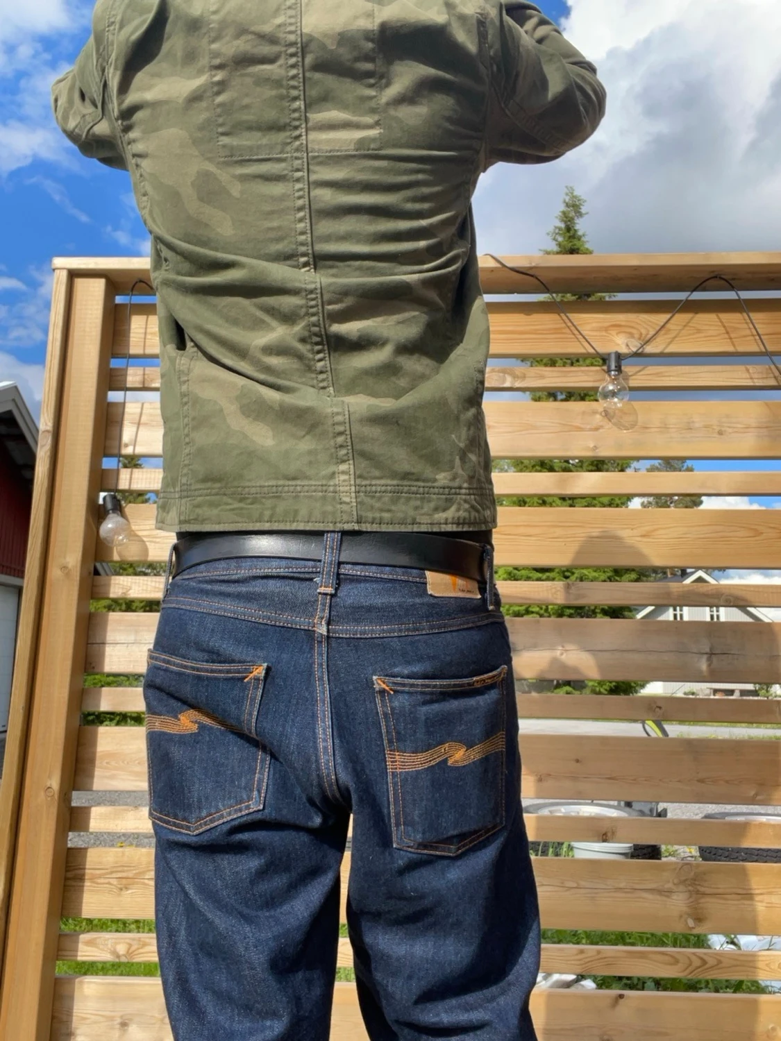 Grön hollister fieldjacket  - 4