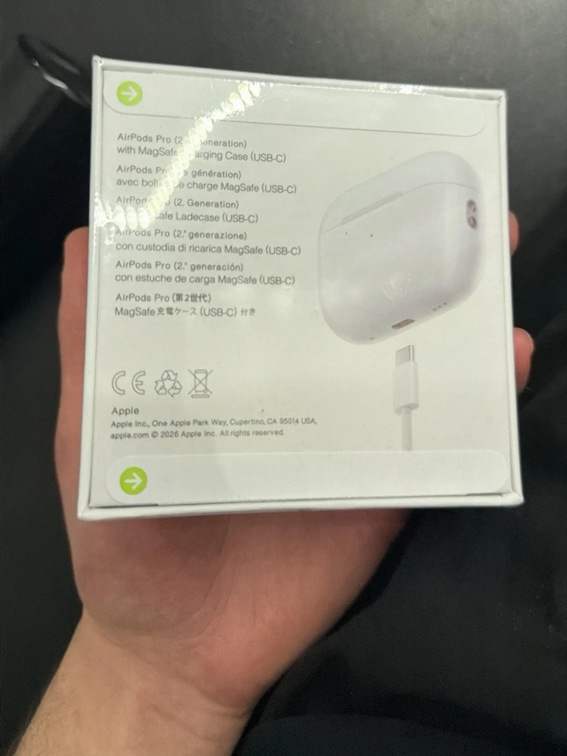 Apple AirPods Pro trådlösa hörlurar - 2