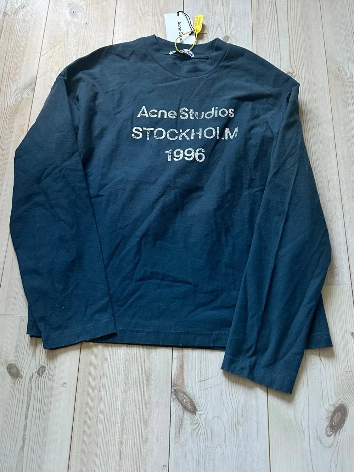 Acne studios longsleeve mörkblå - 1