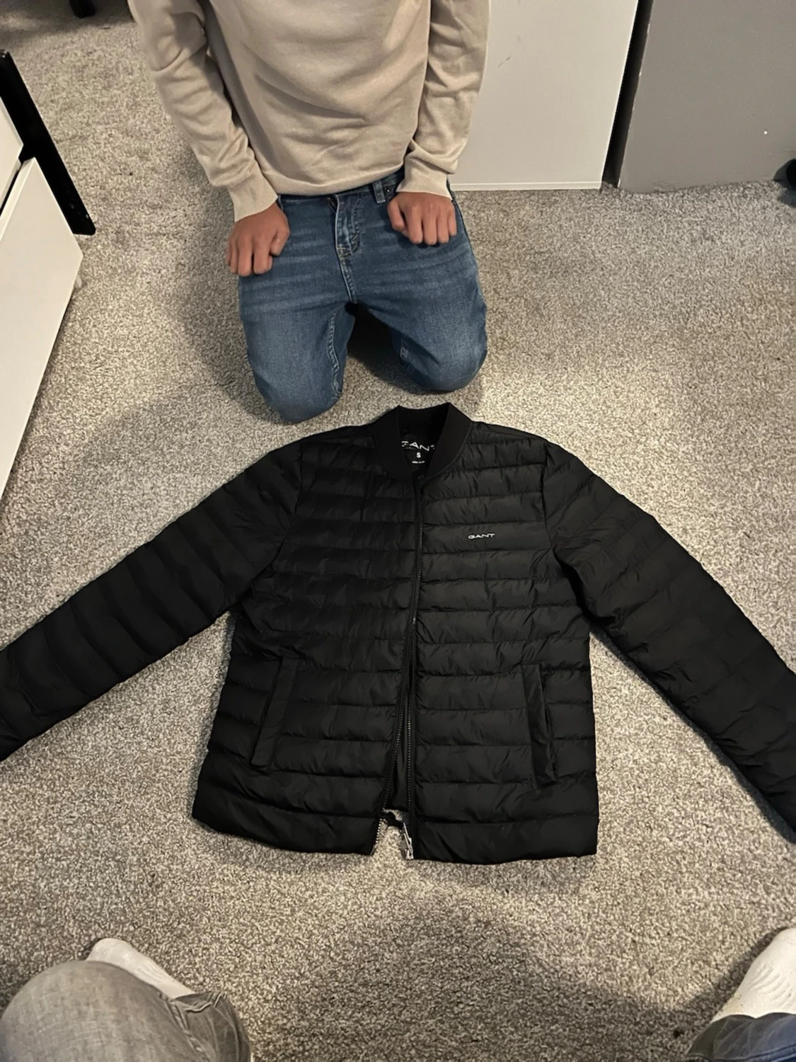 Svart pufferjacka från GANT - 5