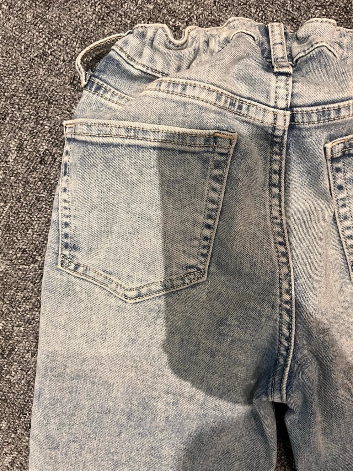Ljusblå bootcut jeans från GAP - 5