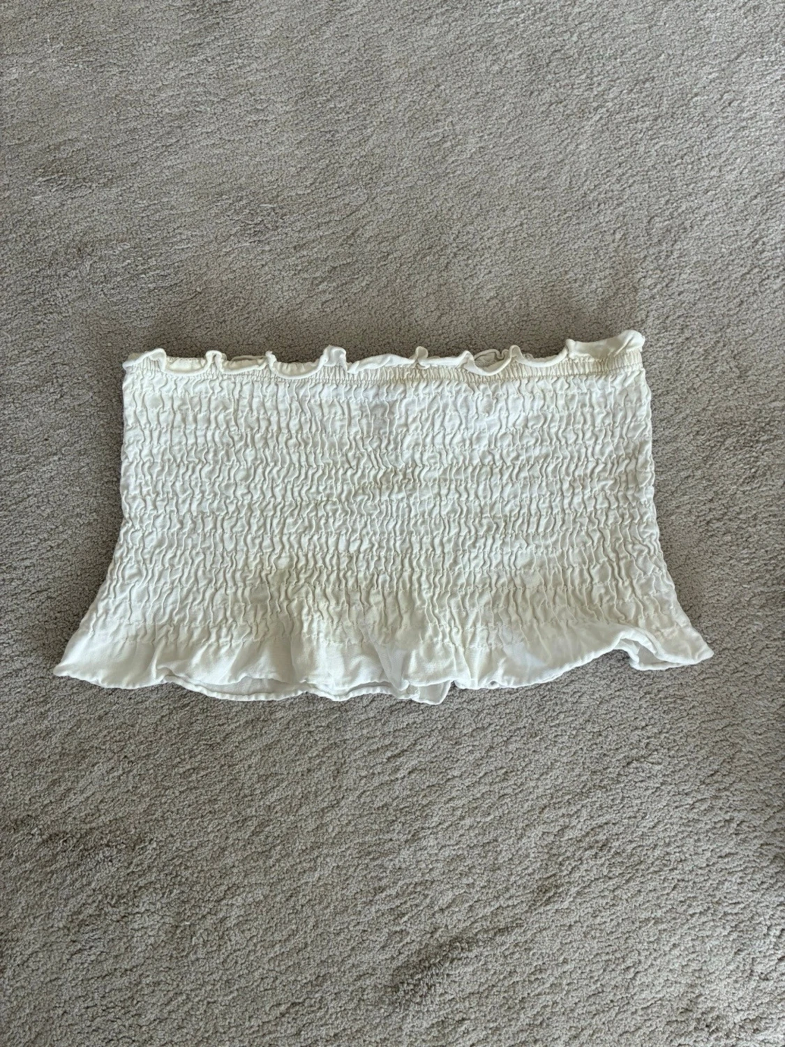 Två bandeau toppar i pastell - 1