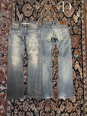 Hysteric glamour distressed Selvedge jeans - Crazy hysteric glamour jeans with beautiful paint splatter and repairs(no skin is shown material under the tear). Really good condition. Open for questions!  •Waist: 38,5cm •Length: 97cm  •inseam: 75cm •Leg opening: 18,5cm