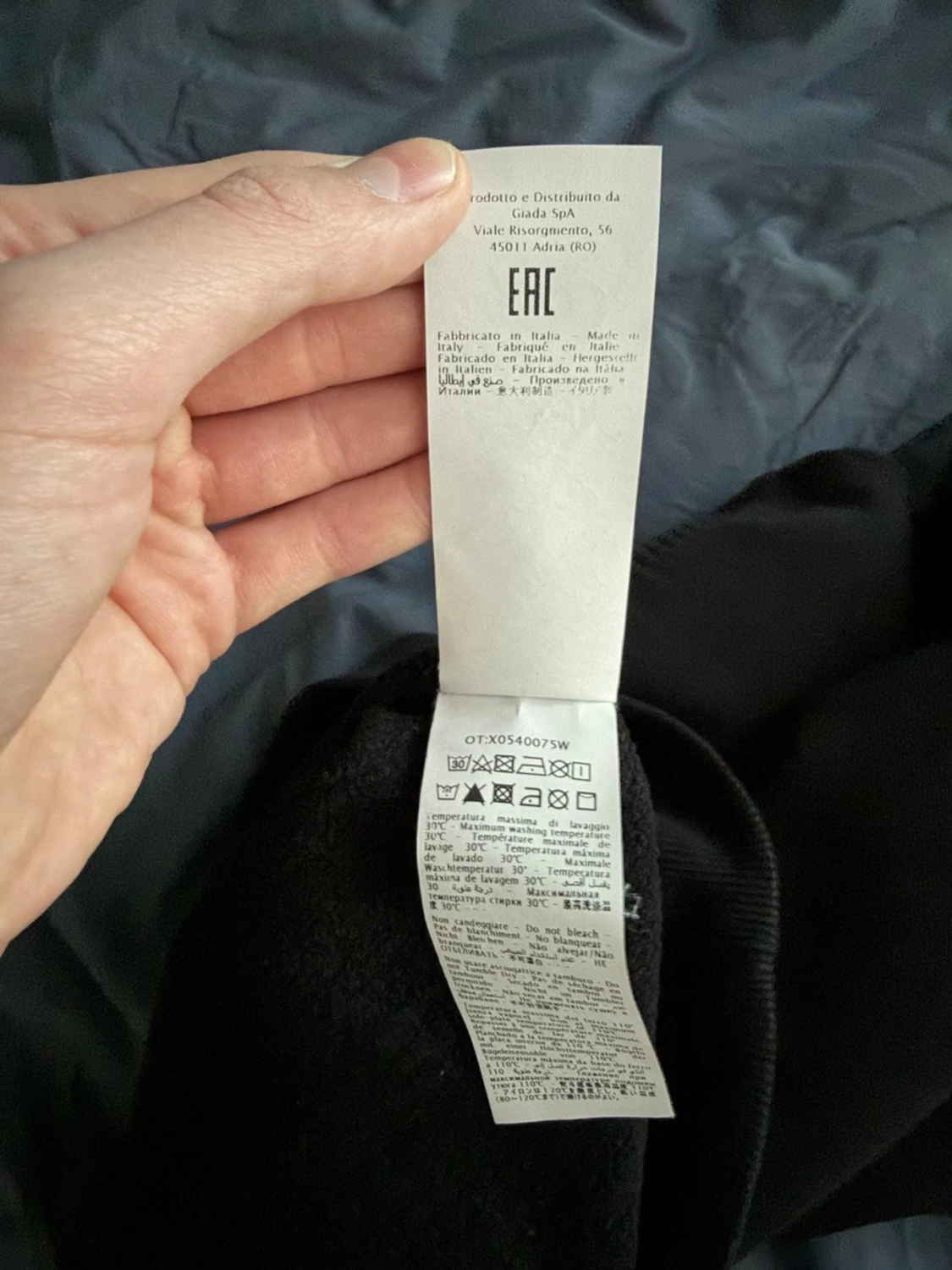 Svart sweatshirt från Jacob Cohen - 4