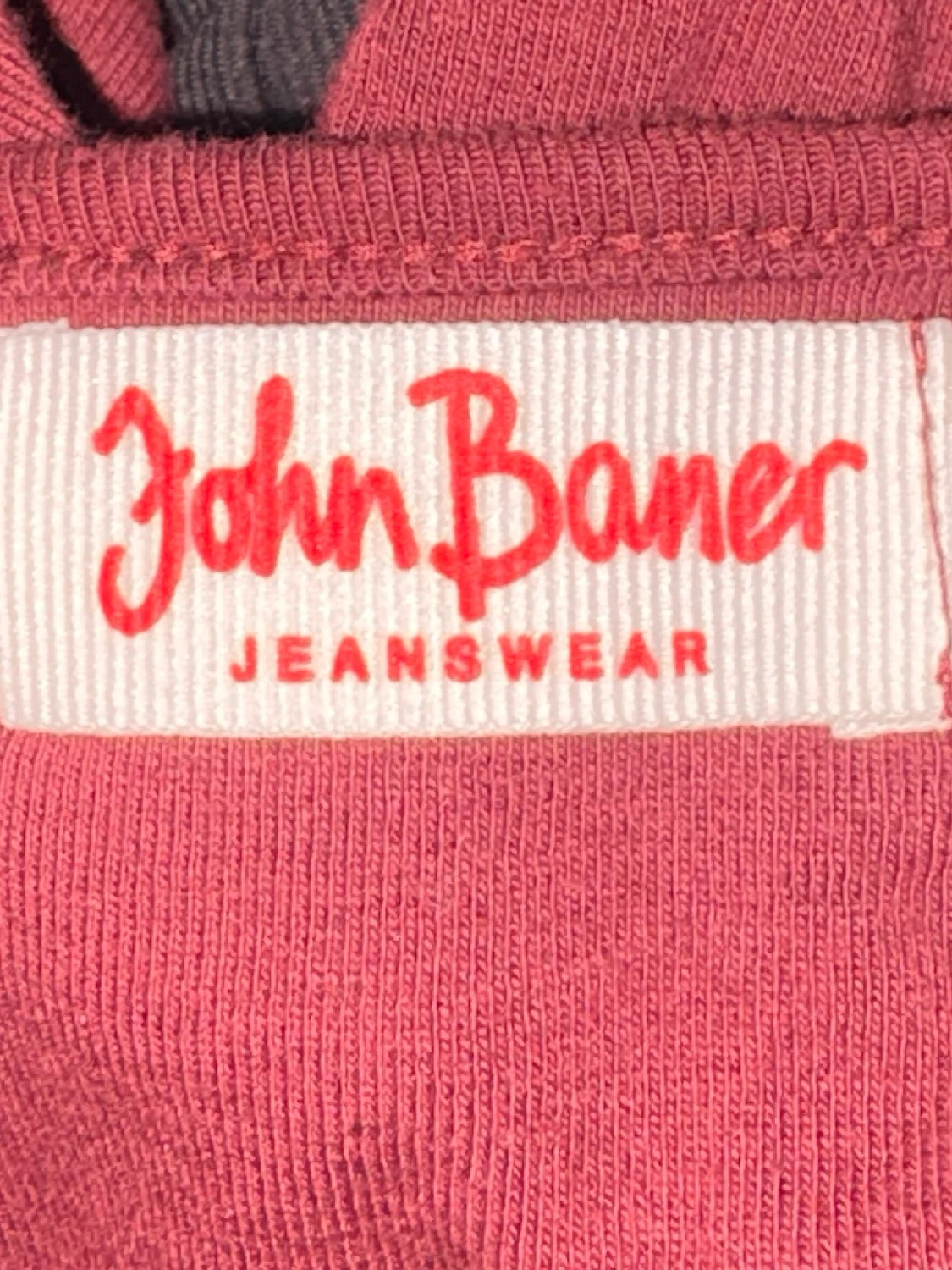 Vinröd topp med snörning - 3