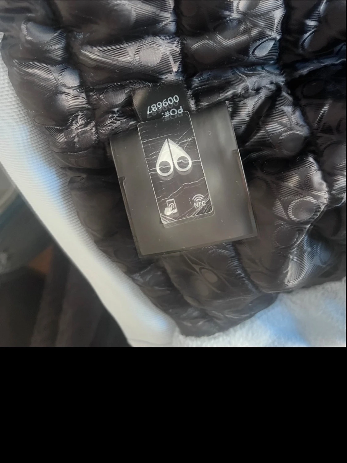 Ljusblå moose knuckles Bunny - 3