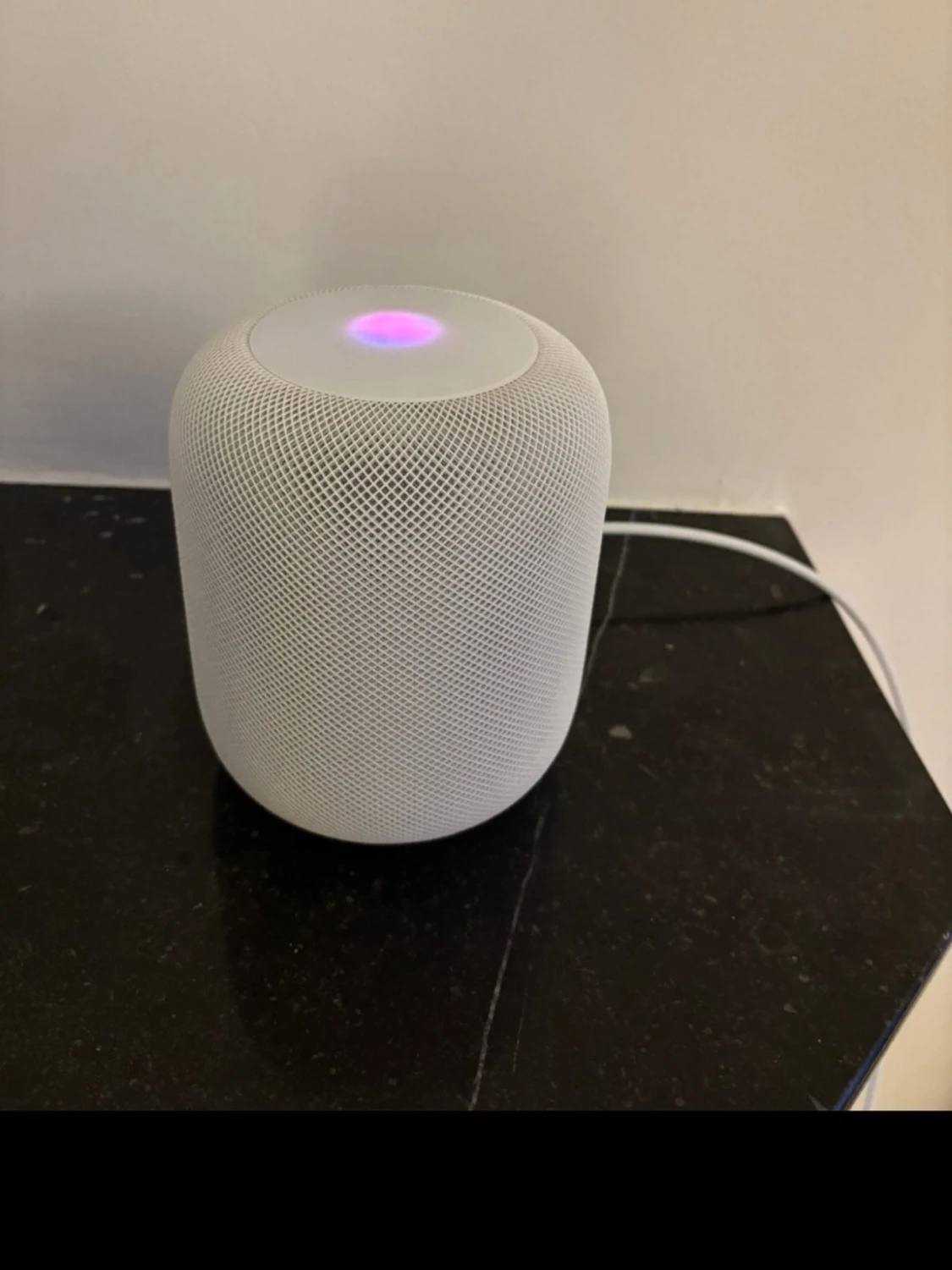 Vit Apple HomePod smart högtalare - 1