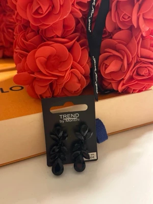 Örhängen Ur&penn - Snygga svarta statementörhängen från Montini. Helt nya och oanvända, nypris på dom är 129kr