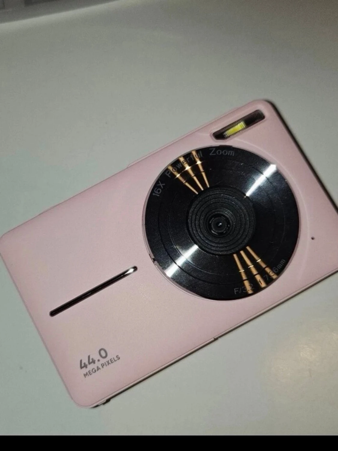 Rosa digitalkamera 44MP 16x zoom - 1