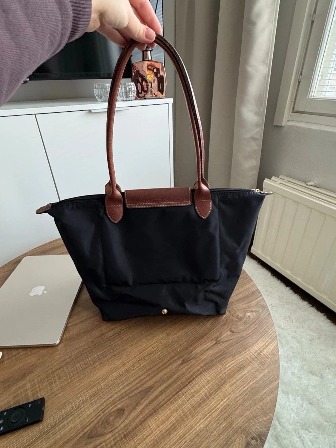 Svart Longchamp Le Pliage handväska - 1
