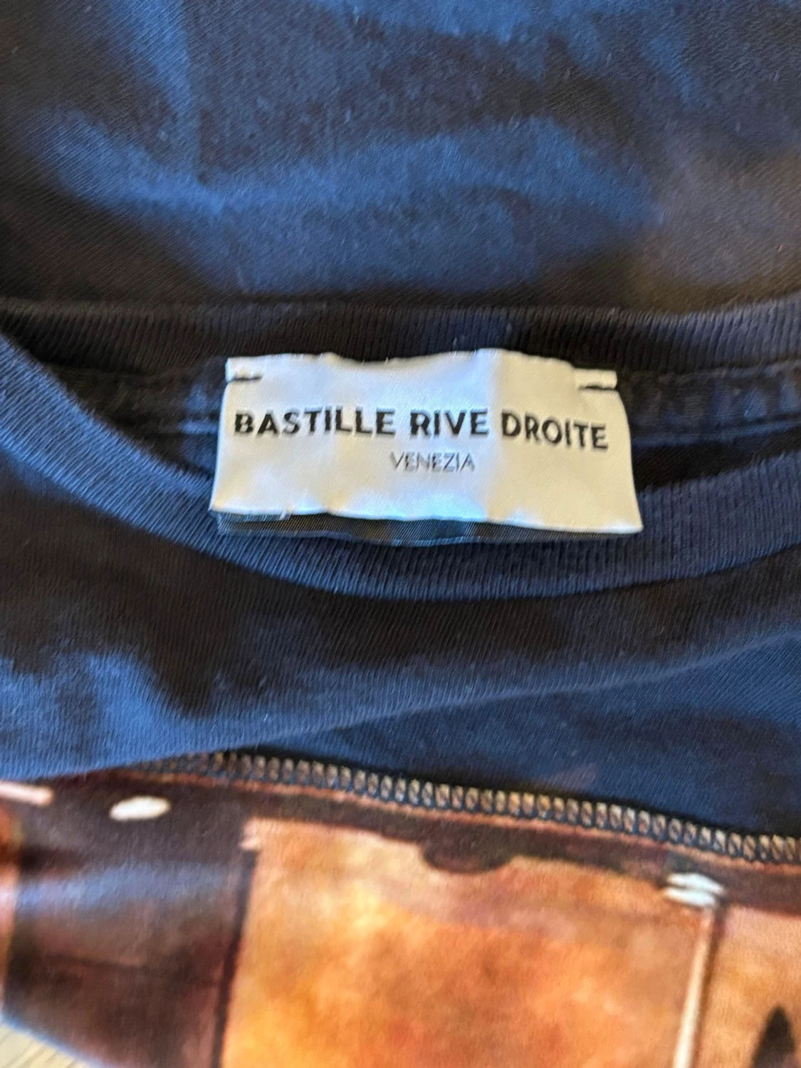 Svart Bastille Rive Droite - 3