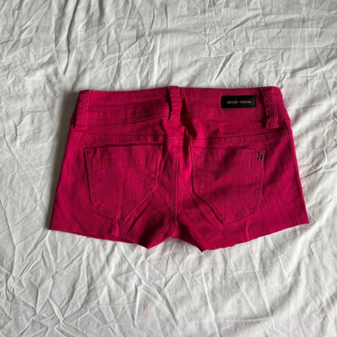 Rosa jeansshorts - 2