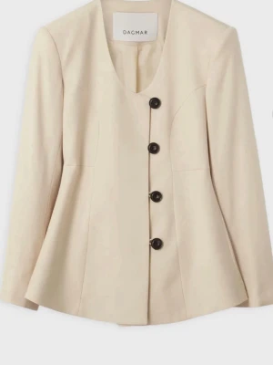 Dagmar collarless blazer  - Slutsåld kavaj från Dagmar med figurnära passform. Nypris 5400kr. 