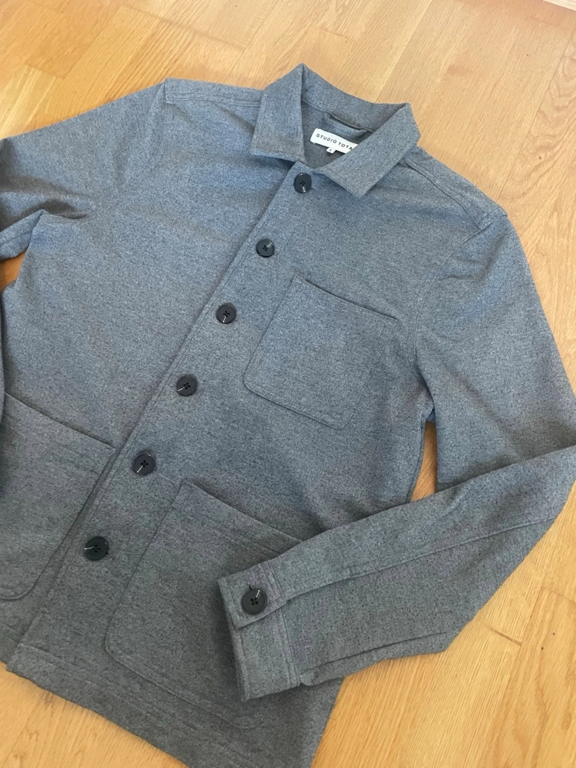 Grå overshirt - 1