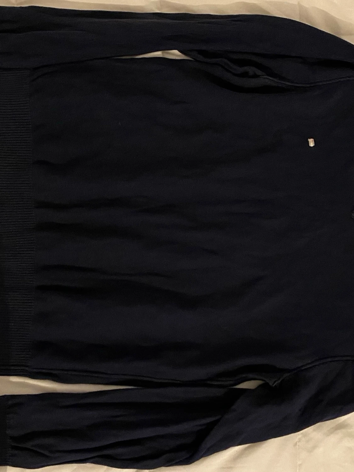 Mörkblå stickad tröja Tommy Hilfiger - 2
