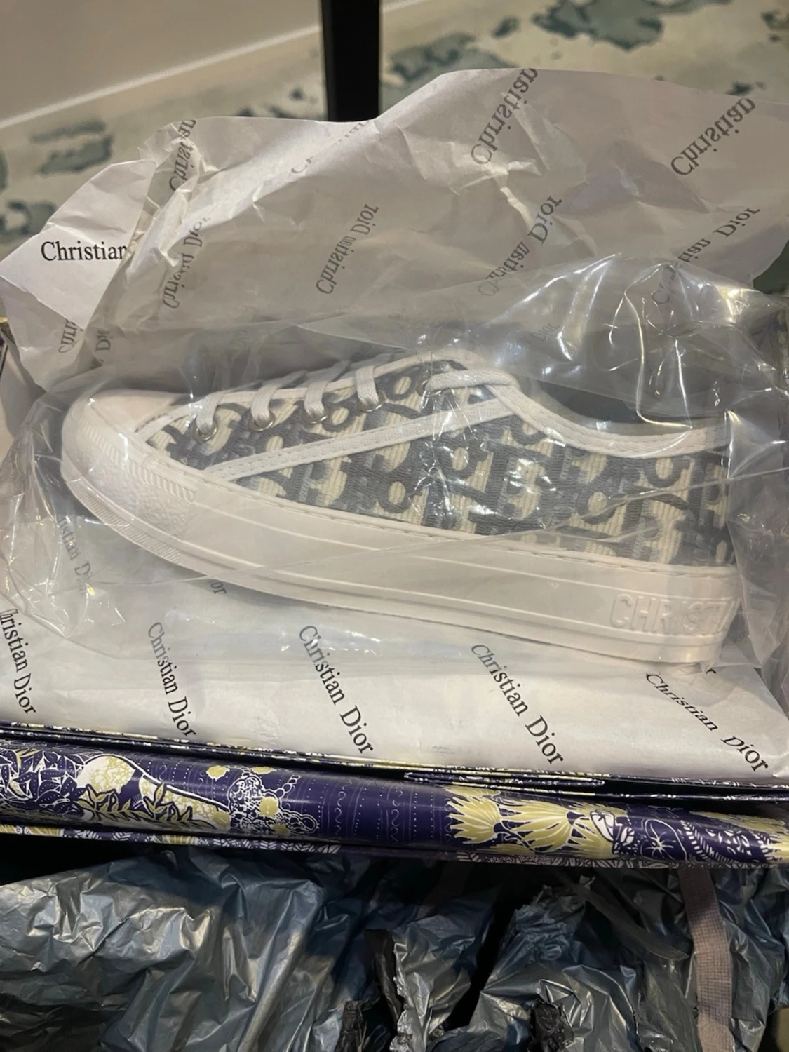 Dior Oblique låga sneakers - 1