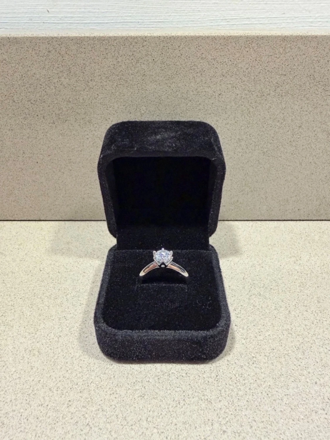 Moissanite Ring