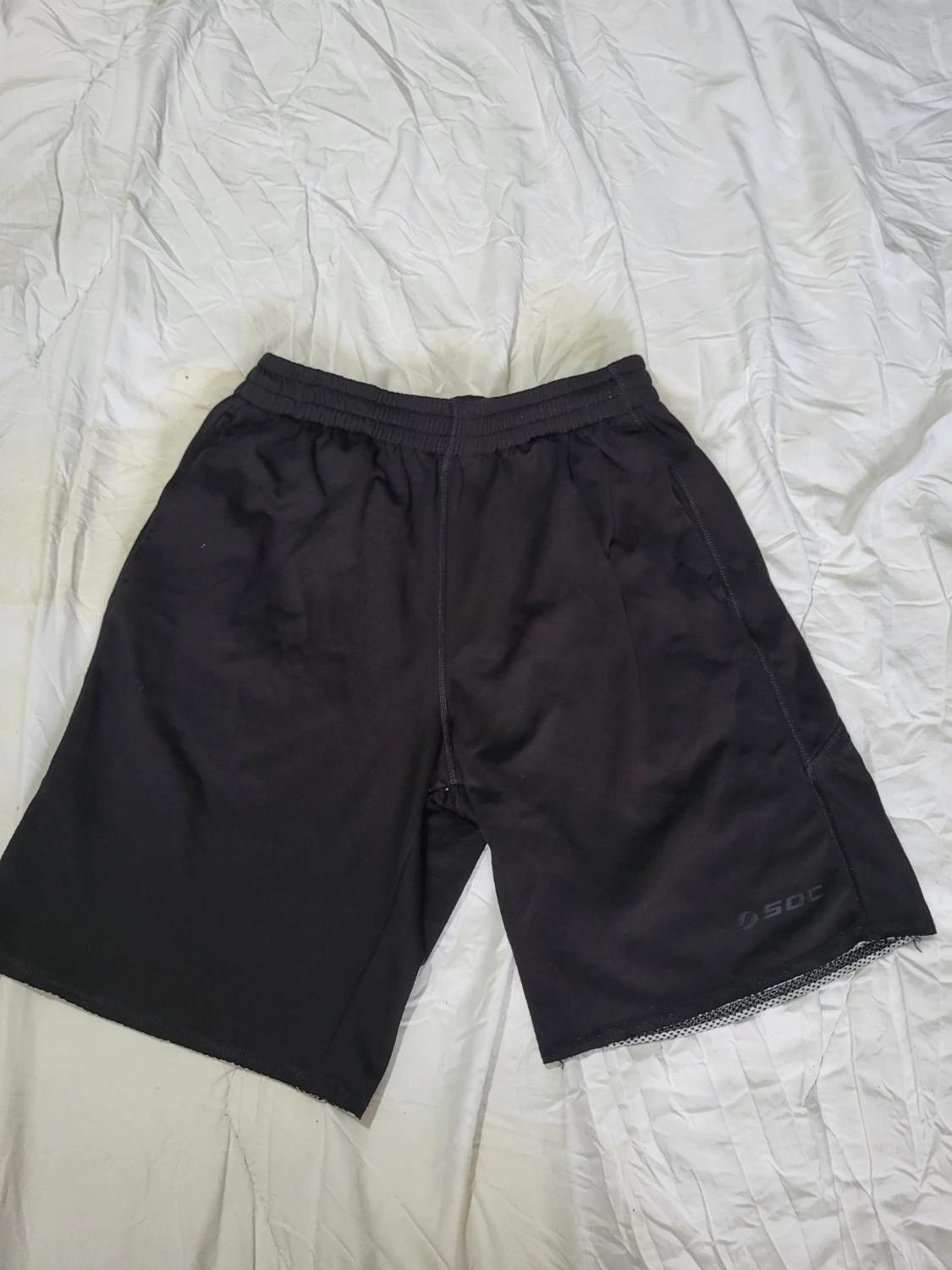 Svarta träningsshorts från SOC