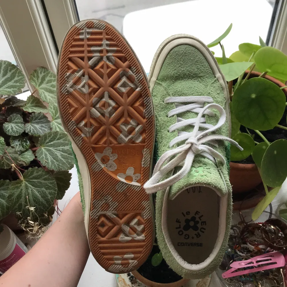  sneakers från Converse x Golf le FLEUR🍀💚🌴🌿🥝Köpta på SNS. Skor.