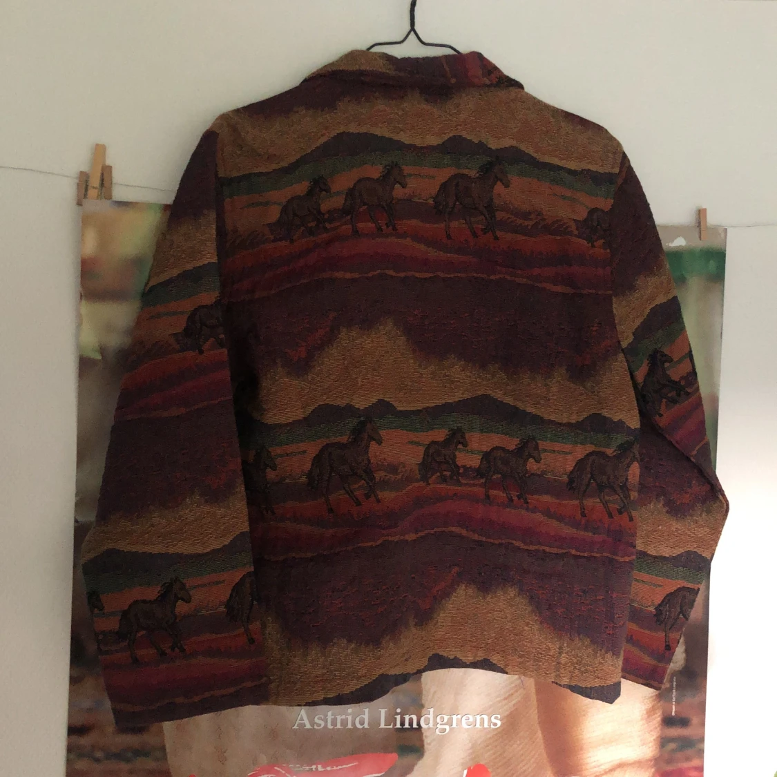 Jacka med tryck - 91