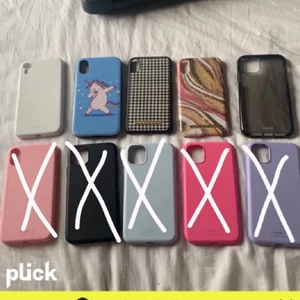 Iphone skal 11/XR - Säljer dessa skal. Dom flesta är som helt nya och säljer för använder ingen av dom! Ideal of Sweden skalen kostar 50kr st, Holdit skalen kostar 20kr st.
