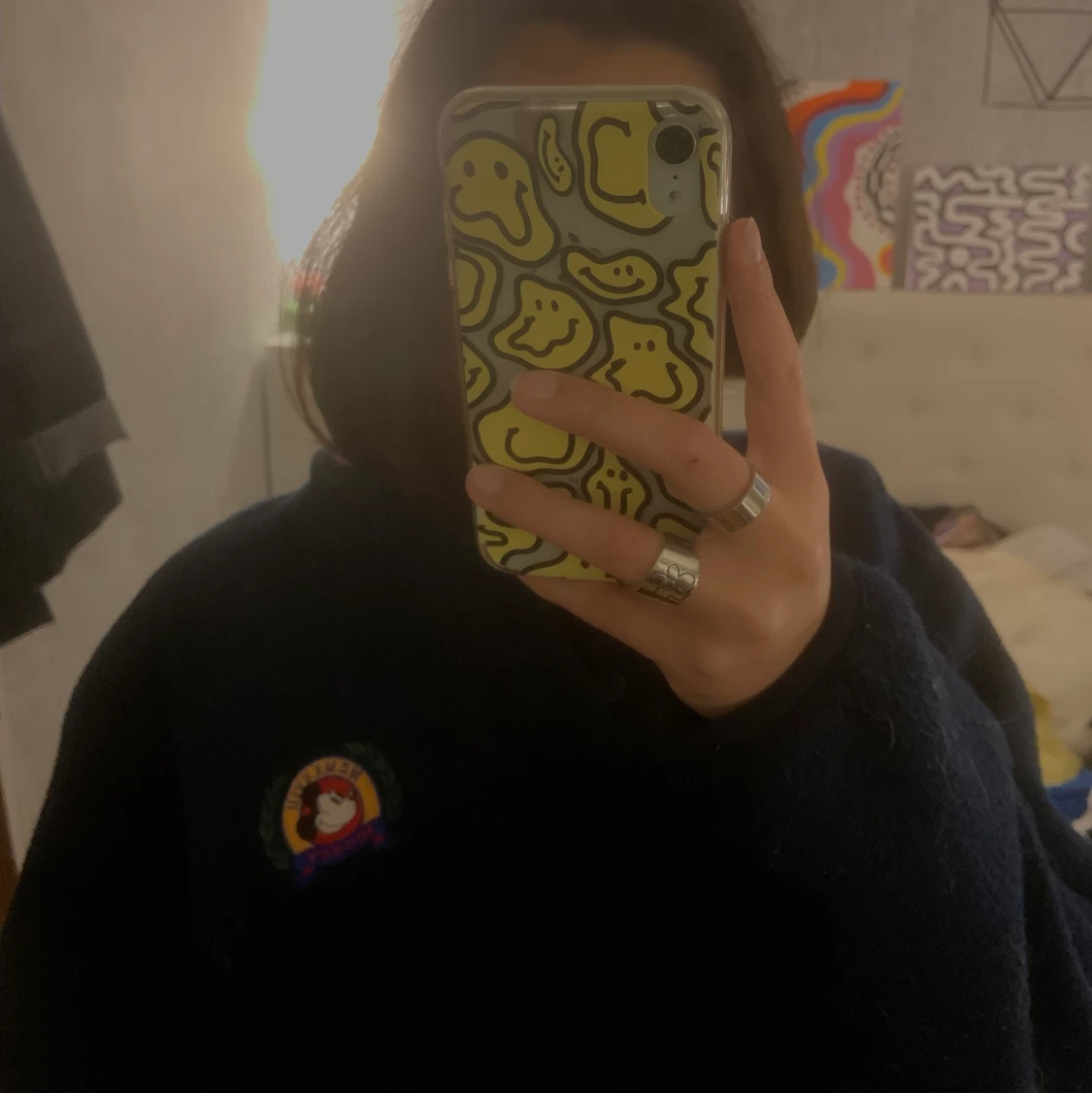 fett söt Musse pigg tjocktröja!