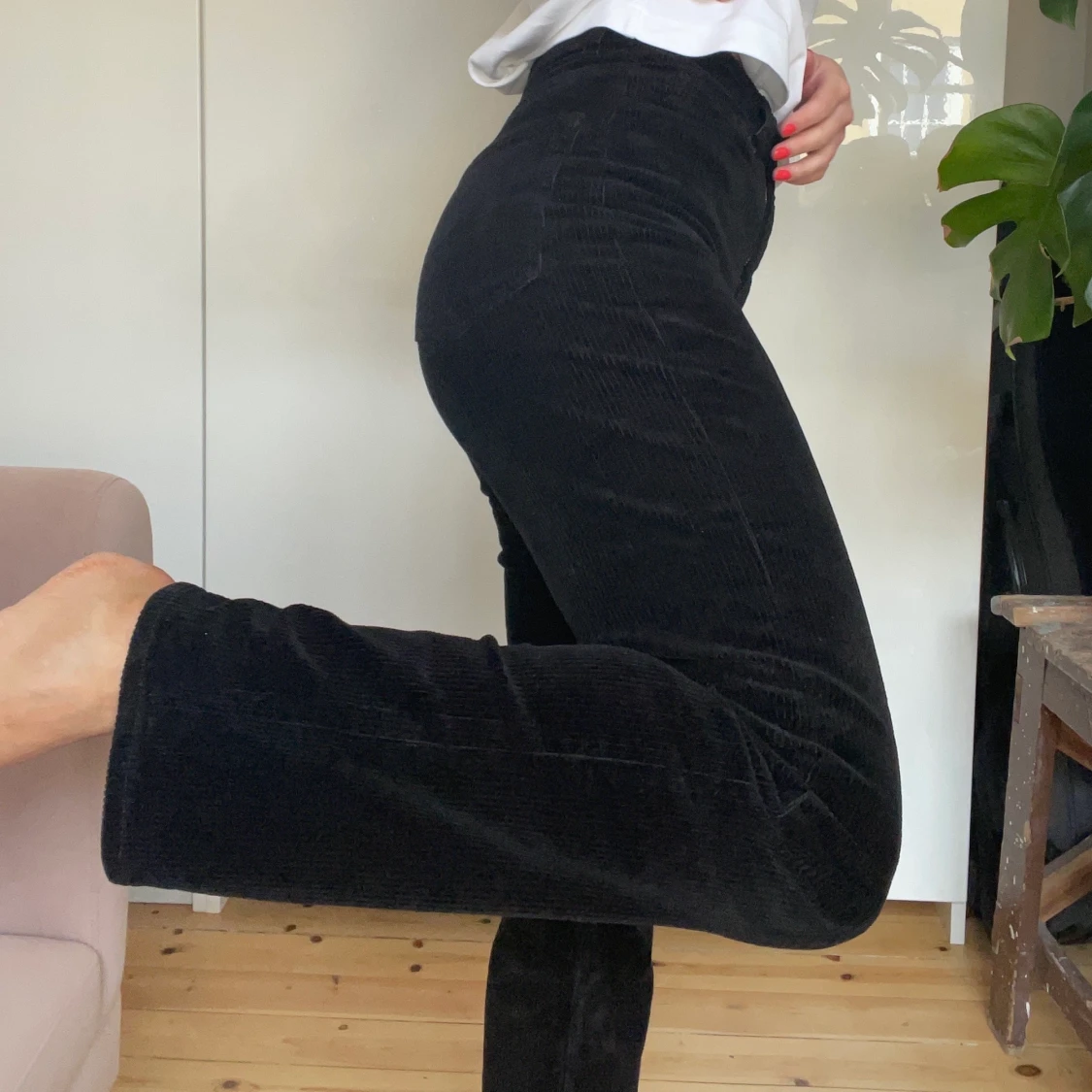 Manchesterbyxor från weekday strl 34