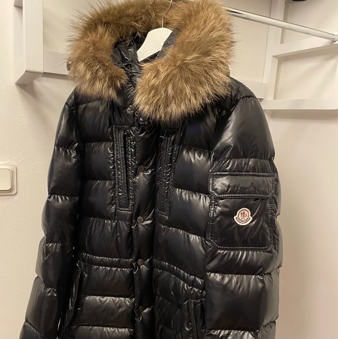 Moncler pälsjacka sale